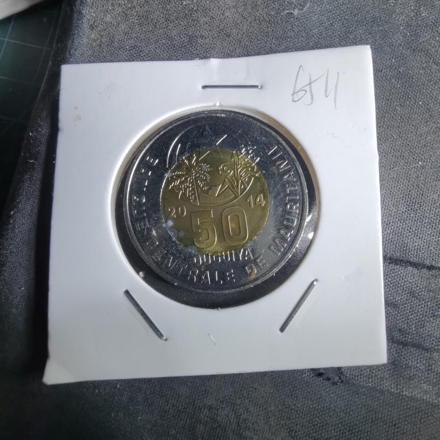 沼泽如烟--第965场 毛里塔利亚2014年50乌吉亚