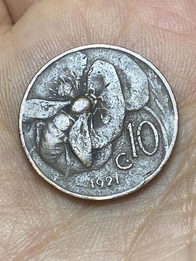 2026年第十场(总第一百七十九场）外国好品散币场(免佣金) - 意大利王国1921年10分(维托里奥·埃马努埃莱三世第三套)