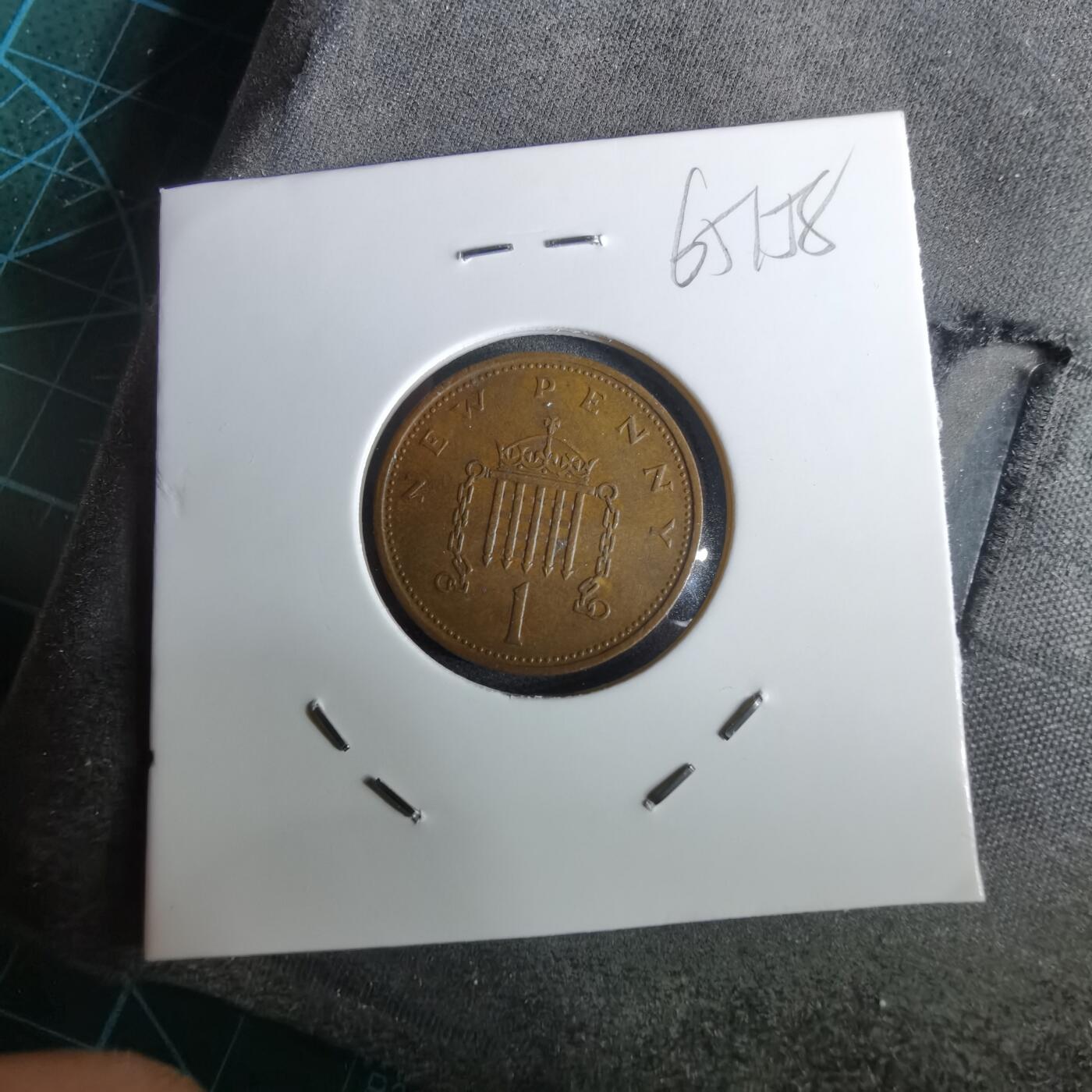 沼泽如烟--第965场 英国1971年1便士