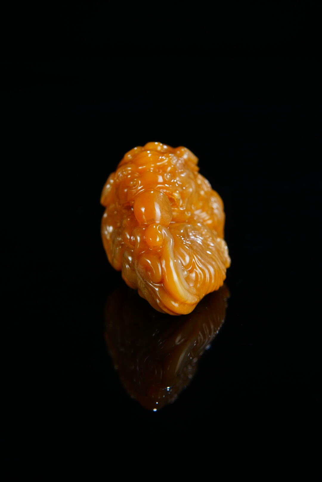 方寸藏珍·寿山田黄印章专场（二） 寿山田黄石《有求必应》把件