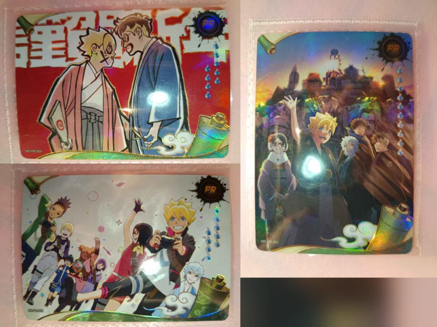 春节前倒数第三场！！龙虎卡牌-七三场（满200元包邮，无佣金，每周六结拍，欢迎送拍） 卡游火影忍者PR 3张