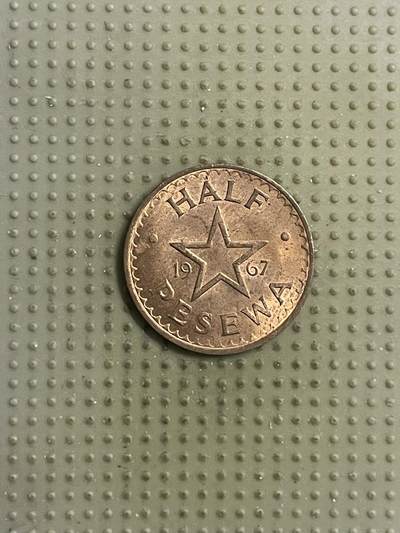 2026年第14场各国散币拍卖（总第164场） - 加纳1967年1/2比塞瓦