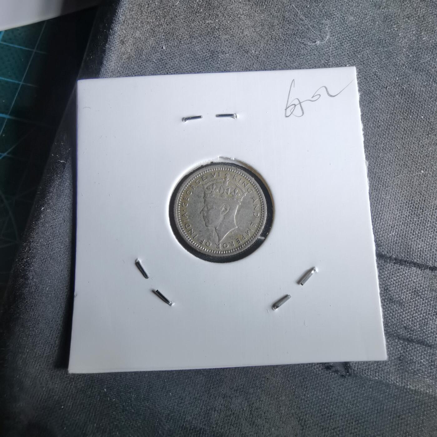 沼泽如烟--第965场 英属马来亚1941年五分银币