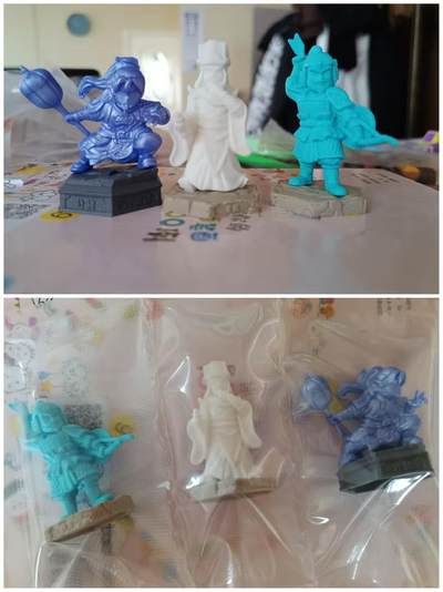 春节前倒数第三场！！龙虎卡牌-七三场（满200元包邮，无佣金，每周六结拍，欢迎送拍） - 卡游橡皮人 3个