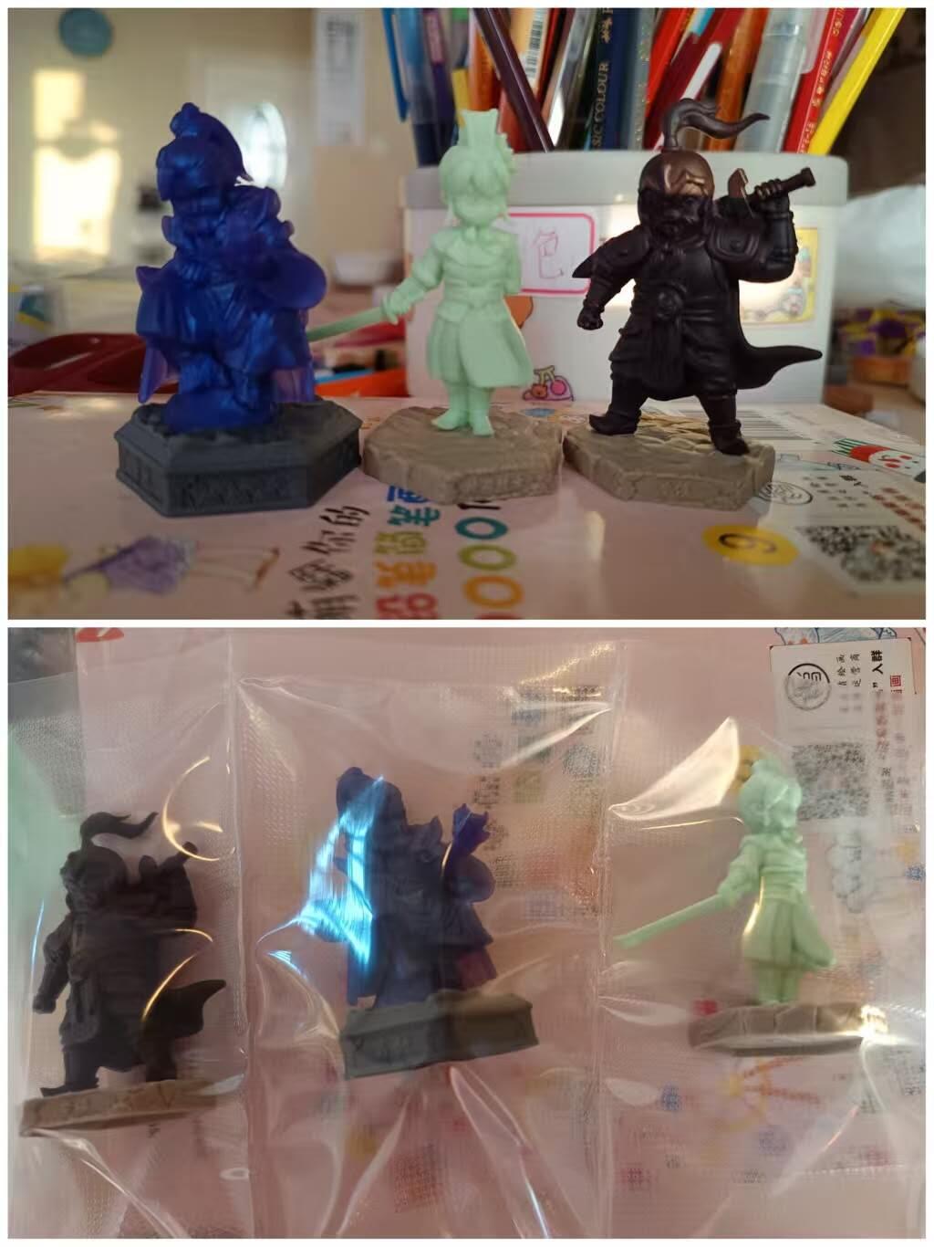 春节前倒数第三场！！龙虎卡牌-七三场（满200元包邮，无佣金，每周六结拍，欢迎送拍） 卡游橡皮人 3个