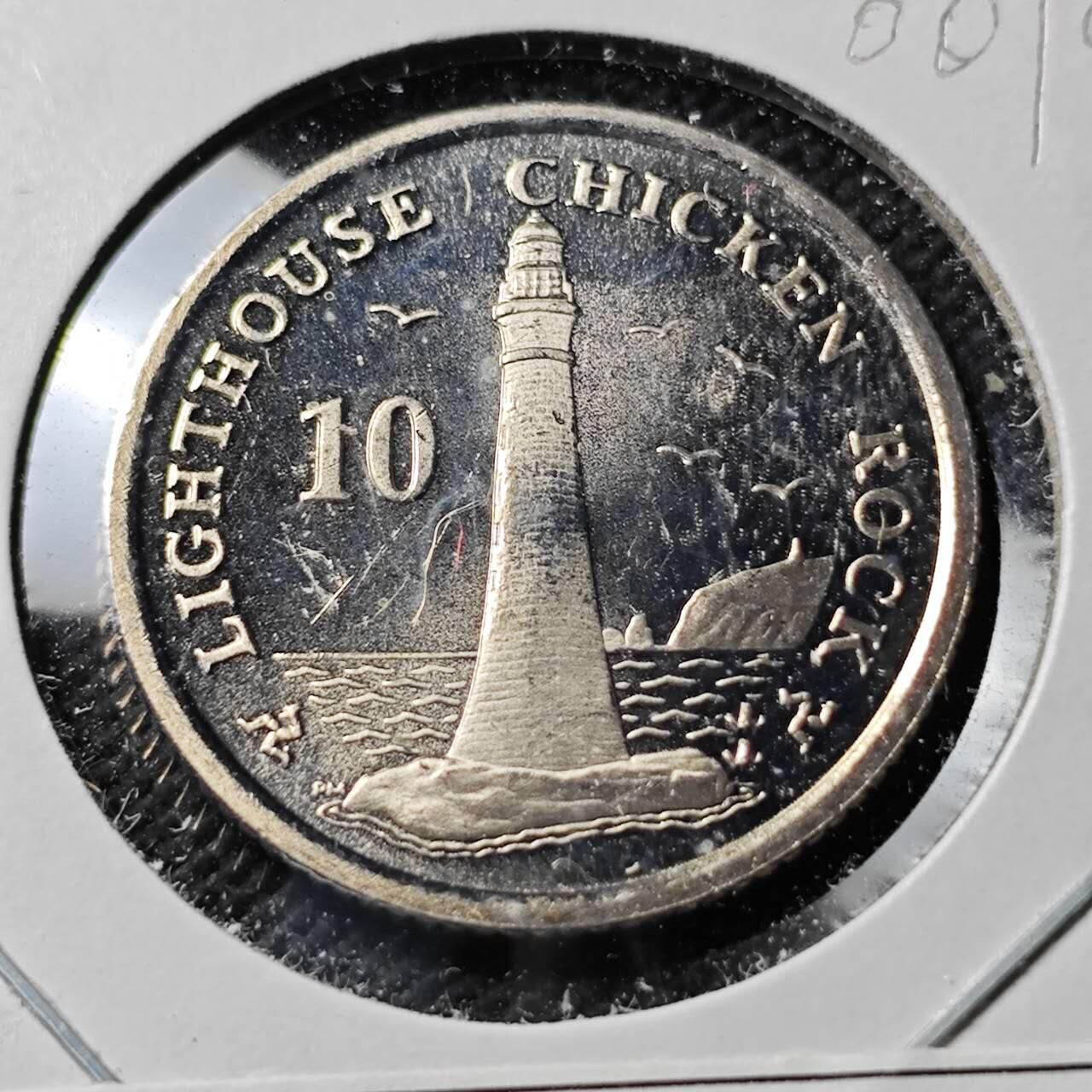 KK钱币收藏小铺  第400期  百期特拍（四拍之四）2月预留时间 周末发货   2004马恩岛10便士