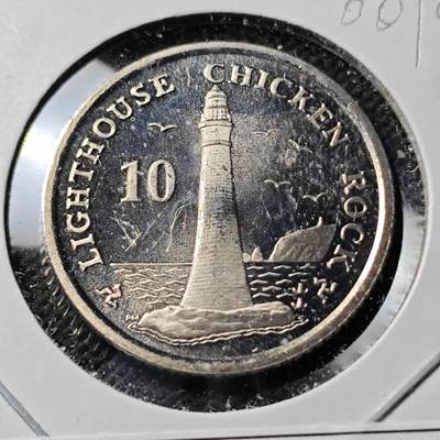 KK钱币收藏小铺  第400期  百期特拍（四拍之四）2月预留时间 周末发货 -   2004马恩岛10便士