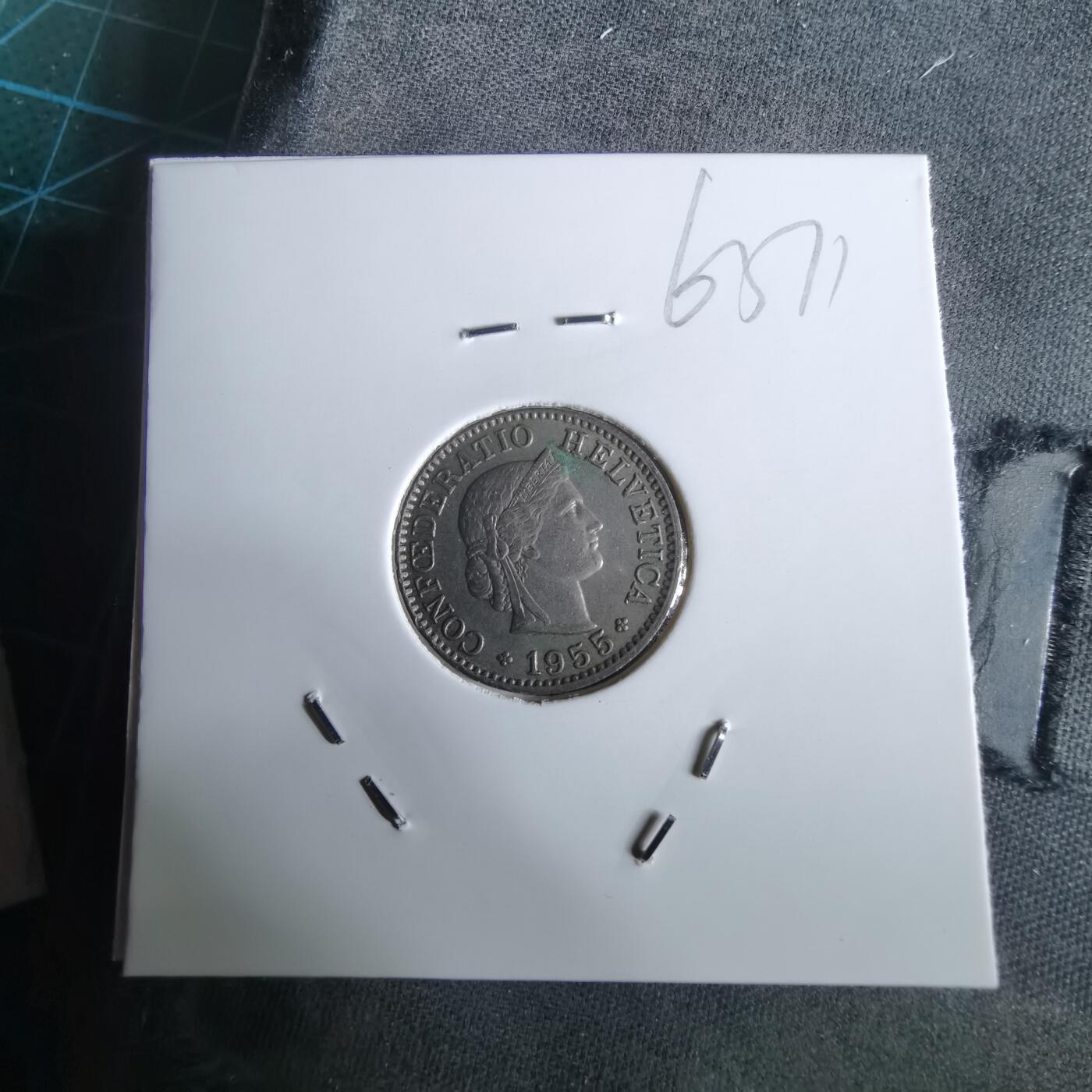 沼泽如烟--第963场 嗯瑞士1955年五分