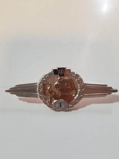 韵星假日拍卖第三十七期 -- Rimey Holidays Auction 37 - 民主德国一级1960版本一级潜水员特种部队技能章 最稀少的证章之一 转轮版本