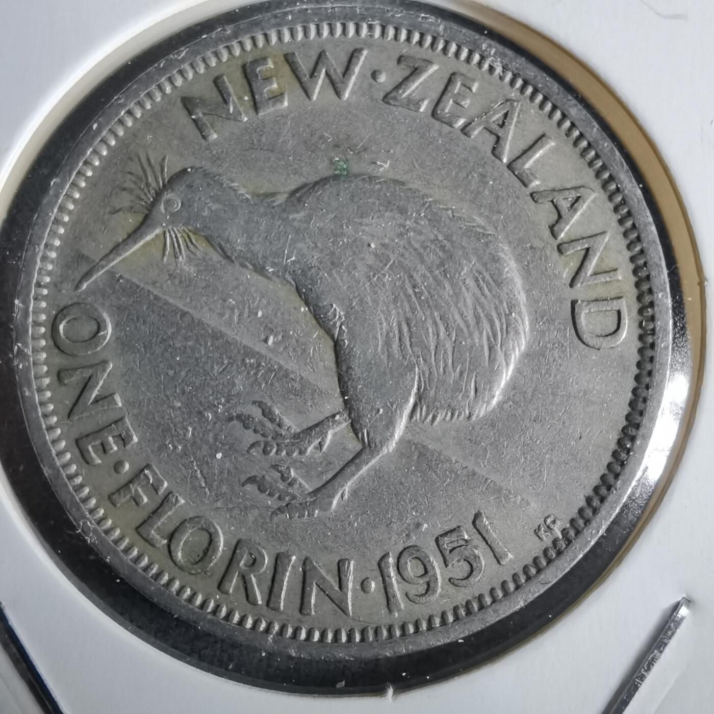 沼泽如烟--第963场 新西兰1951年1弗洛林