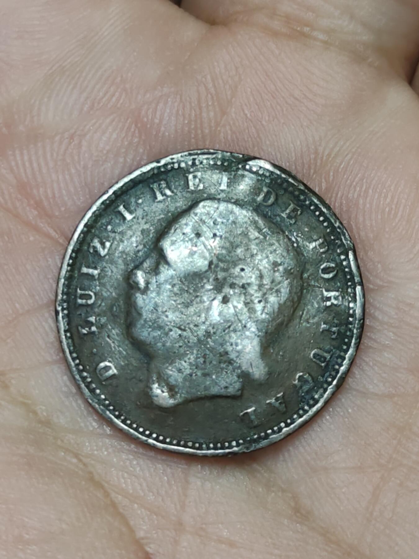 2026年第九场(总第一百七十八场）外国好品散币场(免佣金) 有伤–葡萄牙王国1882年5瑞斯(路易斯一世时期)