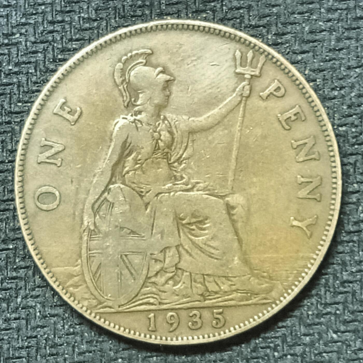 逸泉钱币2026B邻国花钱世界钱币纪念币章B第四场1-400B 350英国1935年1便士