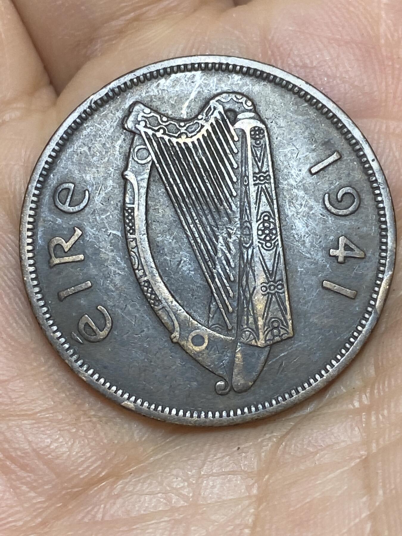 2026年第十场(总第一百七十九场）外国好品散币场(免佣金) 爱尔兰🇮🇪1941年1便士(共和国第一套)