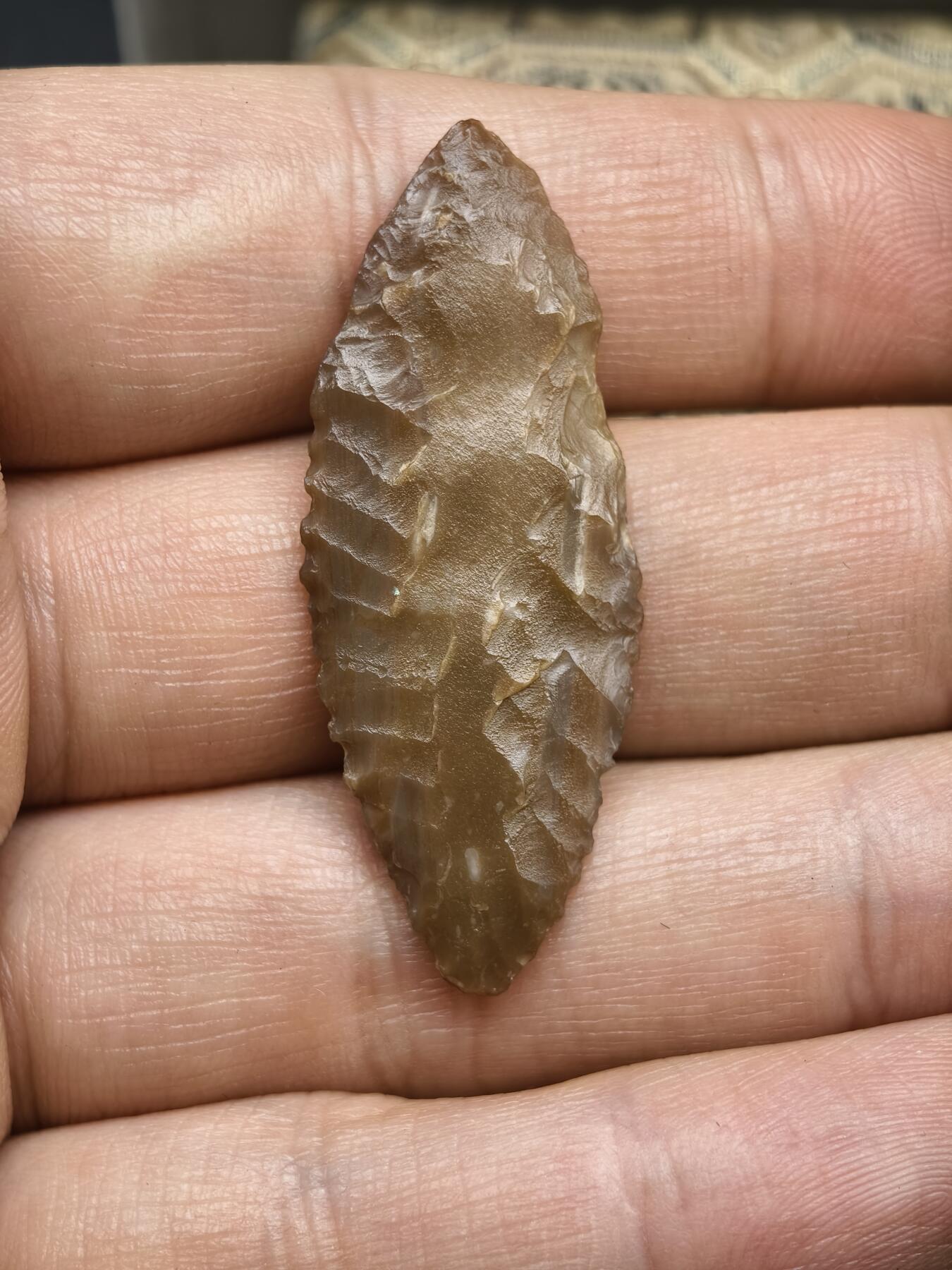 108期新疆红钱粟特钱币丝路钱币专场 老玛瑙箭头