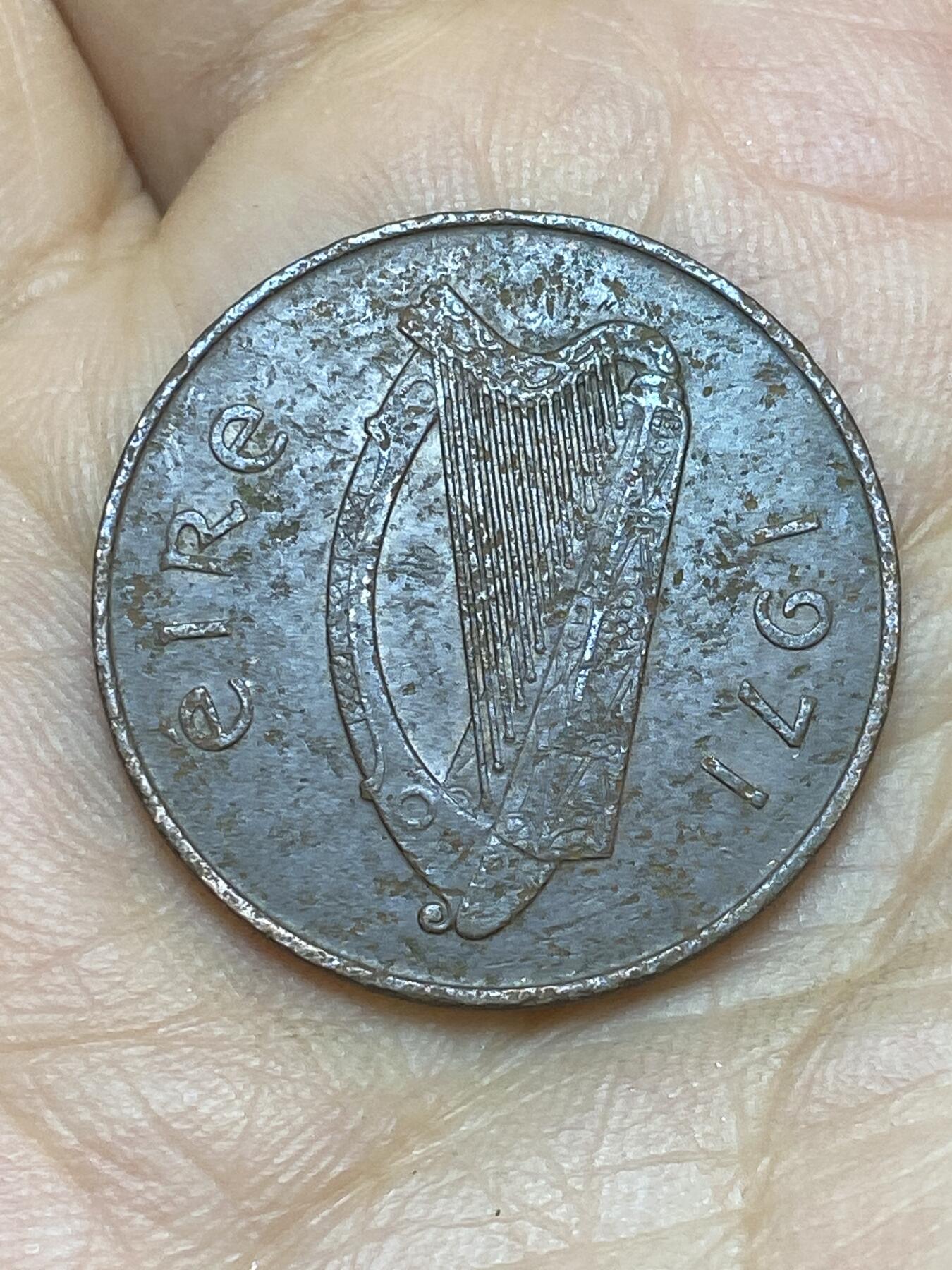 2026年第十场(总第一百七十九场）外国好品散币场(免佣金) 爱尔兰🇮🇪1971年2便士(共和国第二套第一版，十进制首发年)