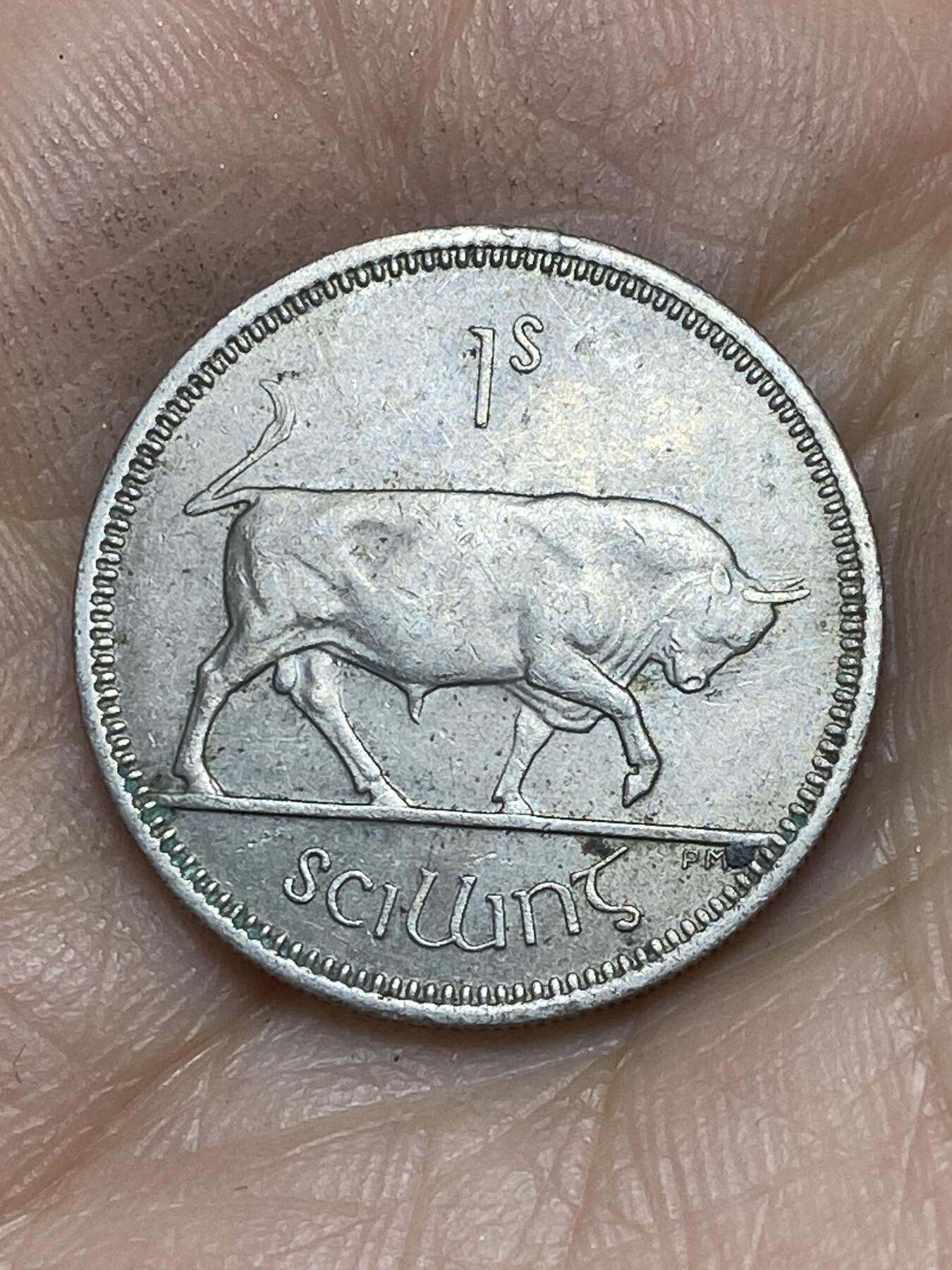 2026年第十场(总第一百七十九场）外国好品散币场(免佣金) 爱尔兰🇮🇪1964年1先令(共和国第一套第二版)