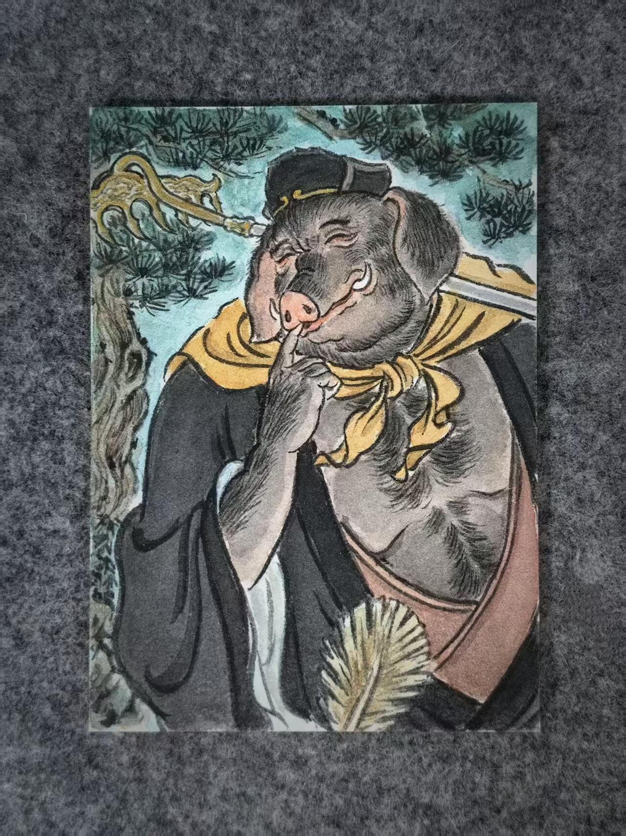 白泽拍卖卡牌手绘专场第31期（岁寒知松柏 春意已可期）