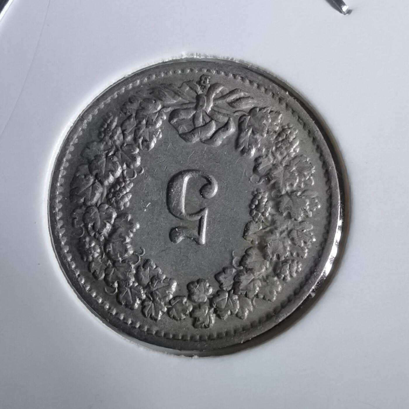 沼泽如烟--第963场 嗯瑞士1955年五分