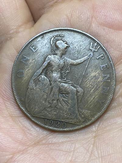 2026年第十场(总第一百七十九场）外国好品散币场(免佣金) - 英国🇬🇧1920年1便士(乔治五世第一版)