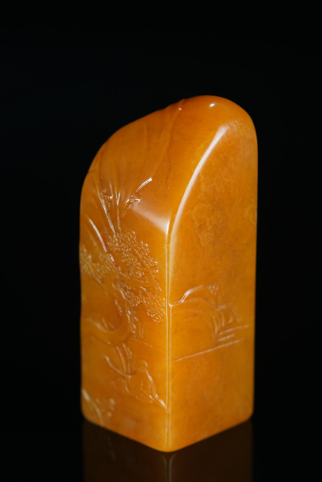 方寸藏珍·寿山田黄印章专场（一） 寿山田黄石《悟道》印章