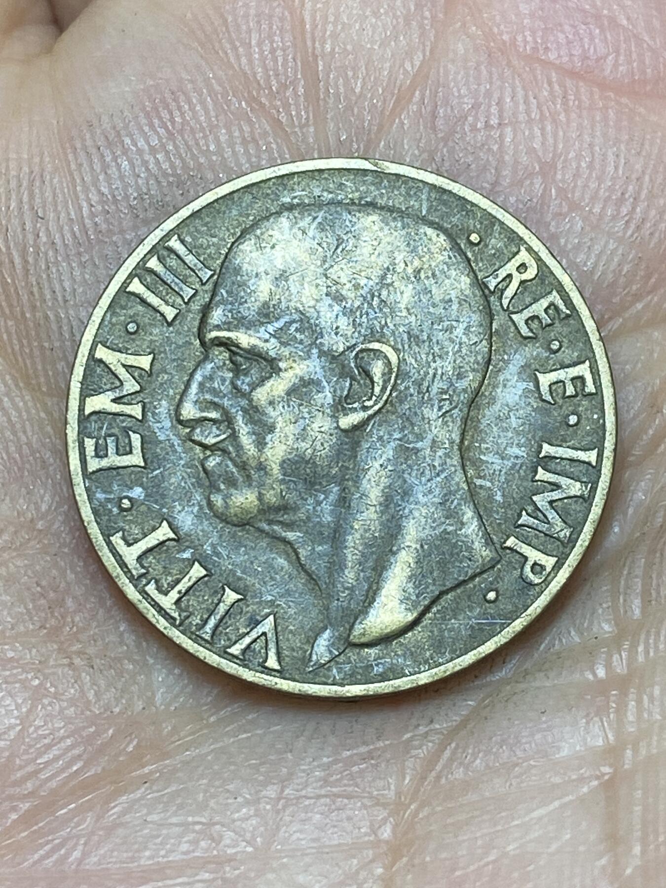 2026年第十场(总第一百七十九场）外国好品散币场(免佣金) 意大利王国1940年10分(维托里奥·艾玛努埃莱三世第四套第二版，铝青铜材质版)