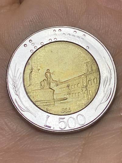 2026年第十场(总第一百七十九场）外国好品散币场(免佣金) - 意大利🇮🇹1986年500里拉