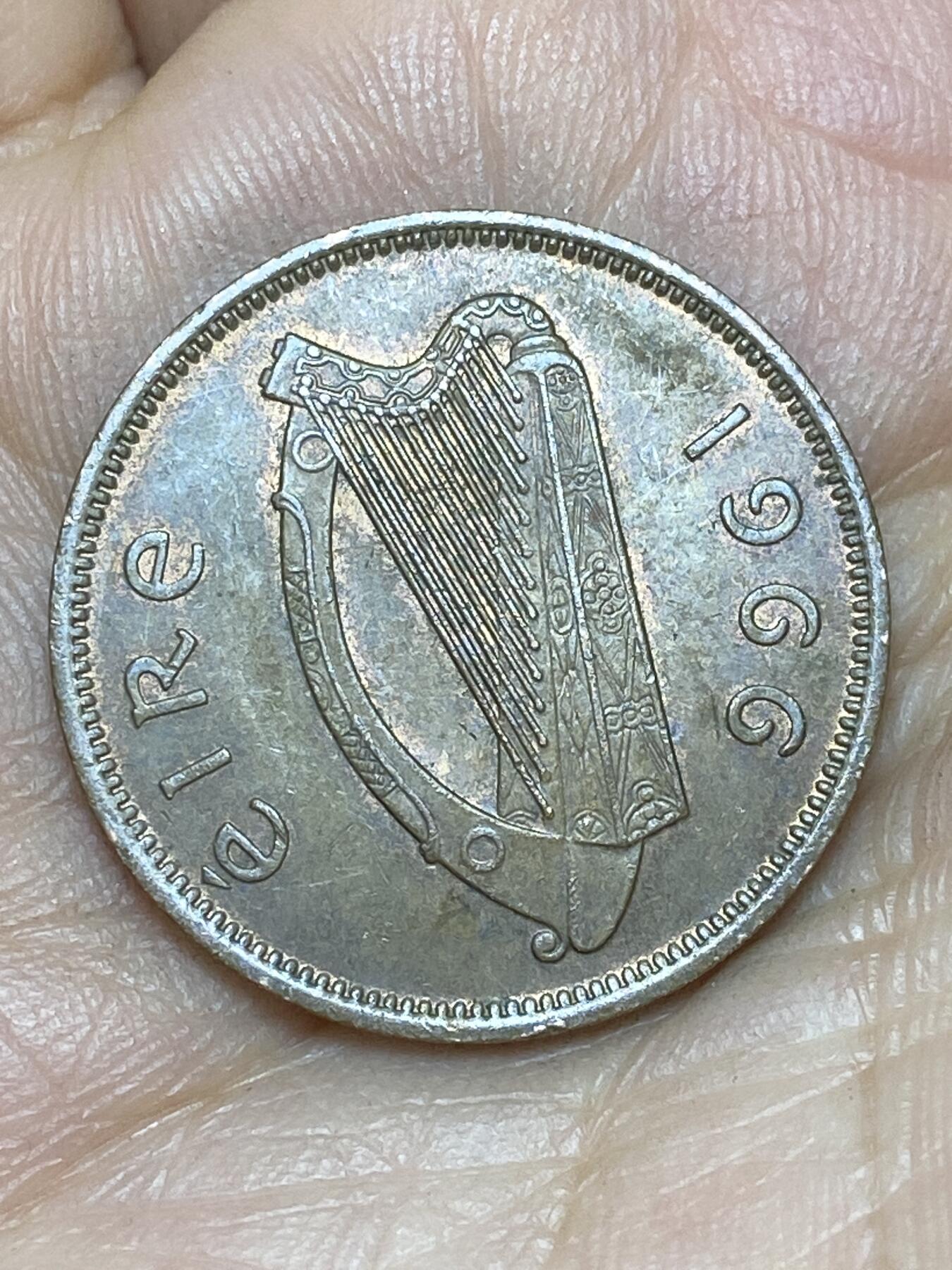 2026年第十场(总第一百七十九场）外国好品散币场(免佣金) 爱尔兰🇮🇪1966年1/2便士(共和国第一套)