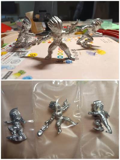 春节前倒数第三场！！龙虎卡牌-七三场（满200元包邮，无佣金，每周六结拍，欢迎送拍） - 卡游橡皮人 3个