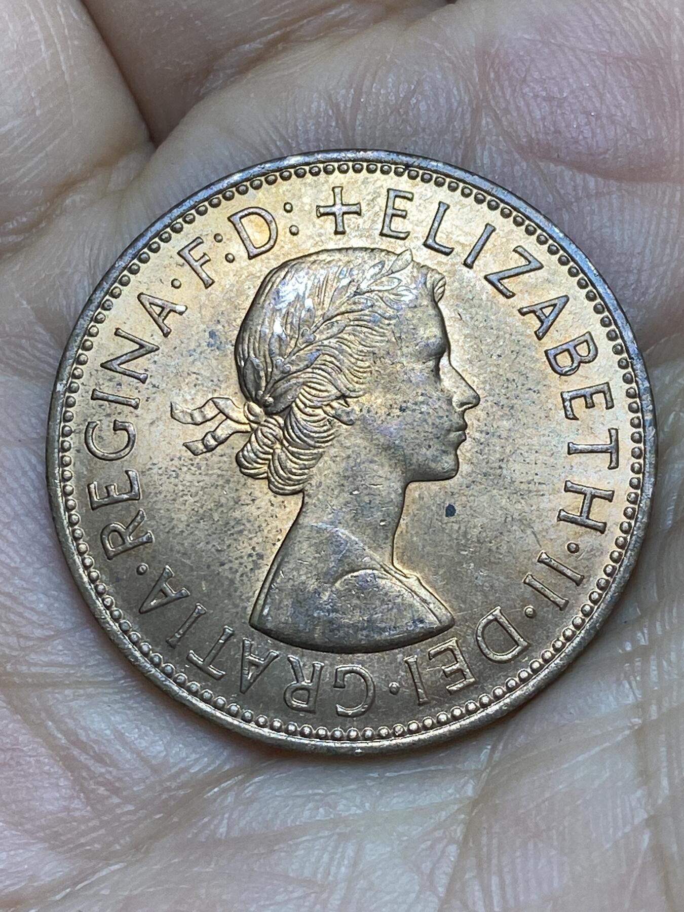 2026年第十场(总第一百七十九场）外国好品散币场(免佣金) 英国🇬🇧1967年1便士(伊丽莎白二世青年桂冠第二版，普制币关门年)