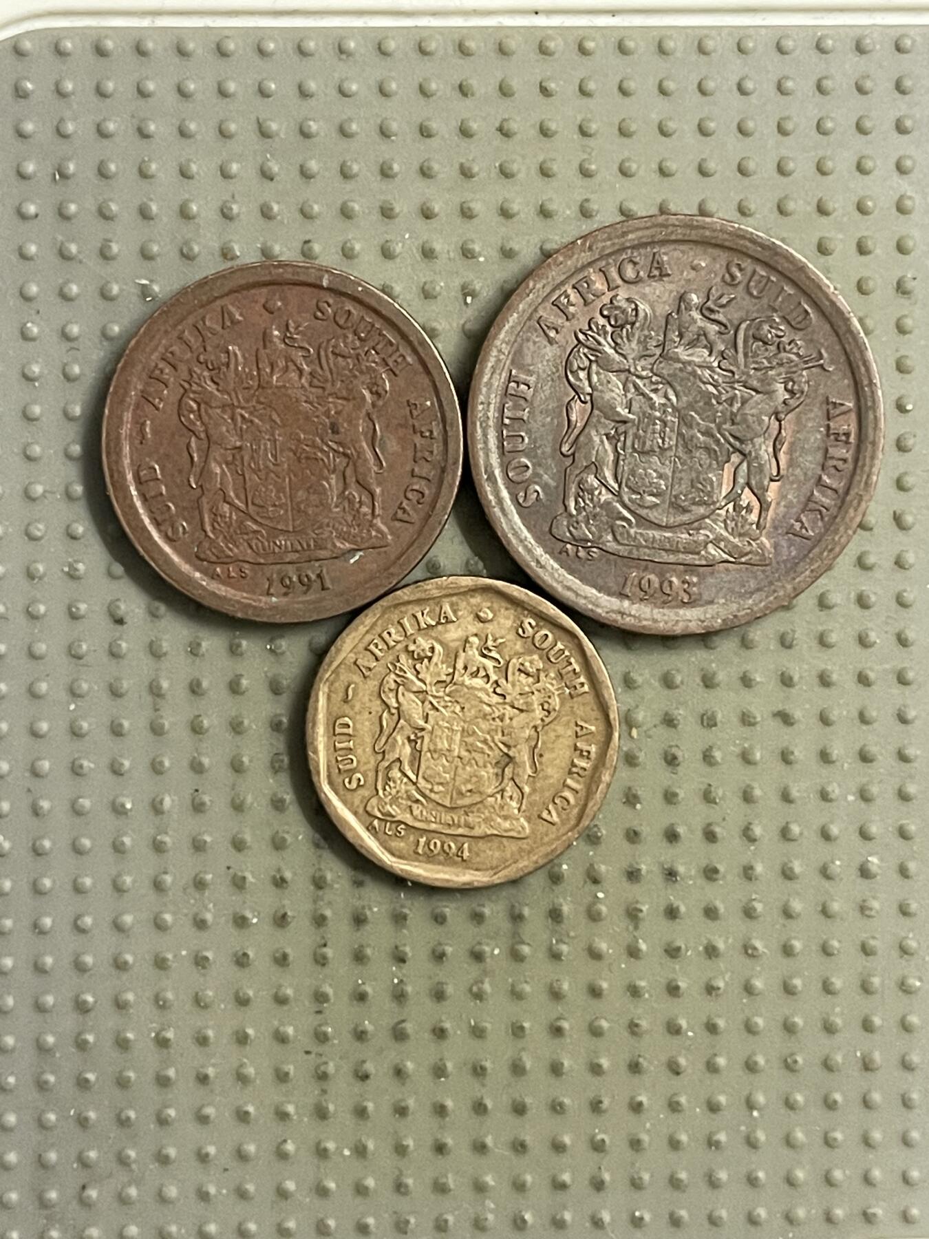 2026年第14场各国散币拍卖（总第164场） 南非3枚