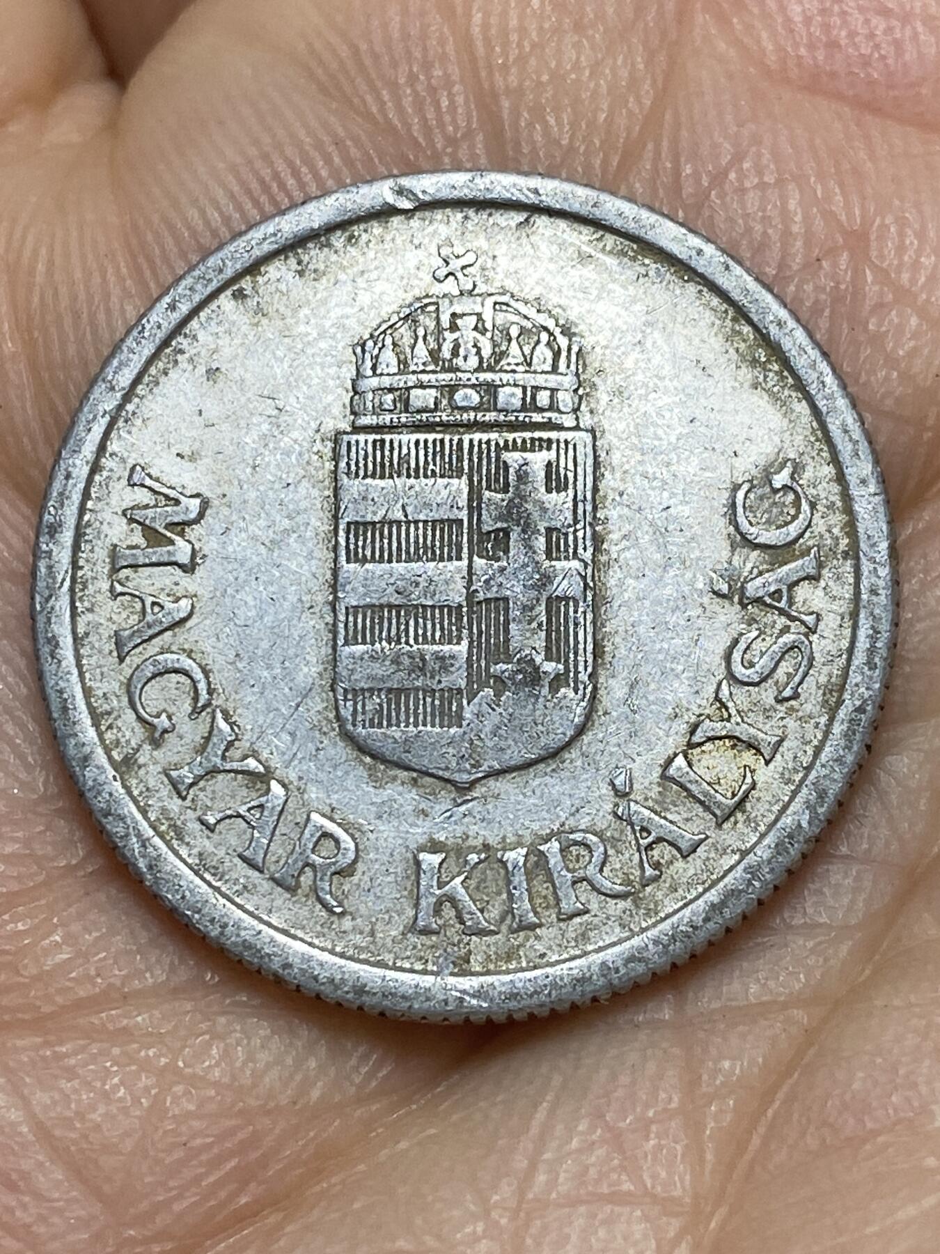 2026年第十场(总第一百七十九场）外国好品散币场(免佣金) 匈牙利1941年1潘果(霍尔蒂摄政时期第二套)