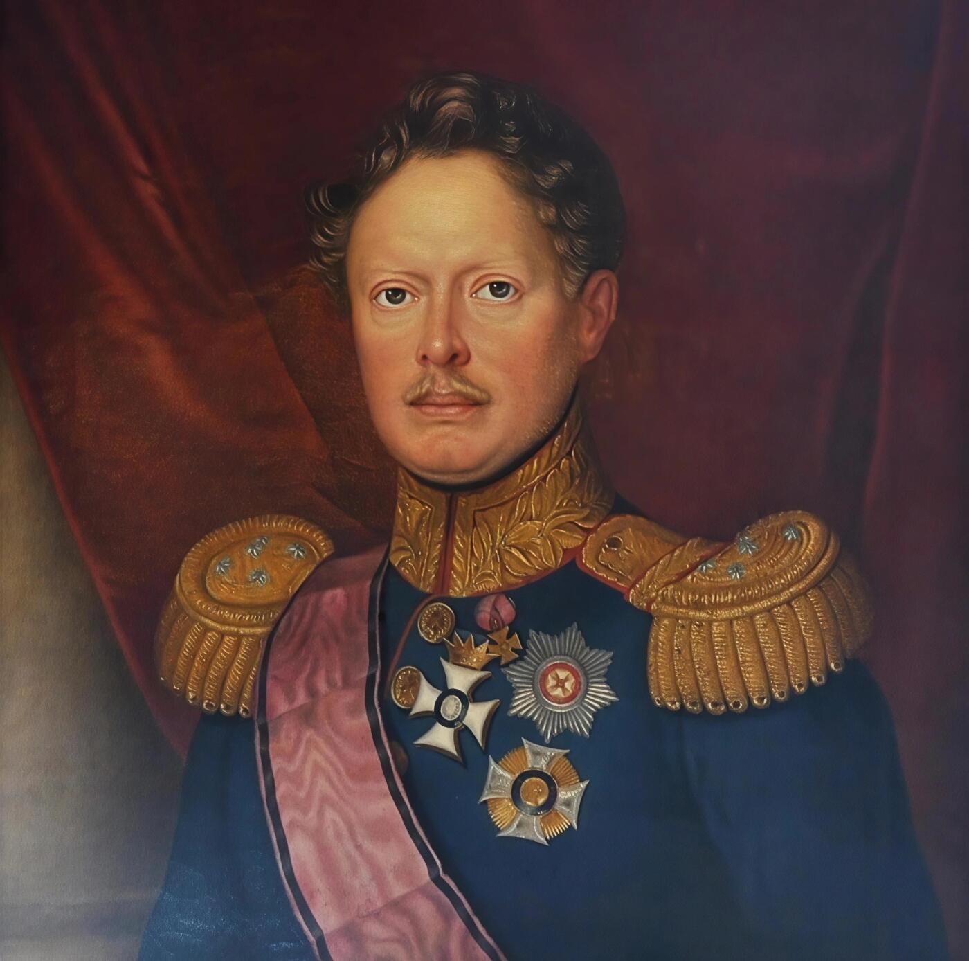 【俄甄集藏】“万象更新、马呈祥瑞”迎新春俄甄精品场-2026年(047)01-21 星期三 晚 19:30 全场包邮 德国符腾堡1841年纪念国王威廉一世继位政府成立25周年镀银大铜章，NGC MS63，高浮雕，名家布兰特制作，少见品种