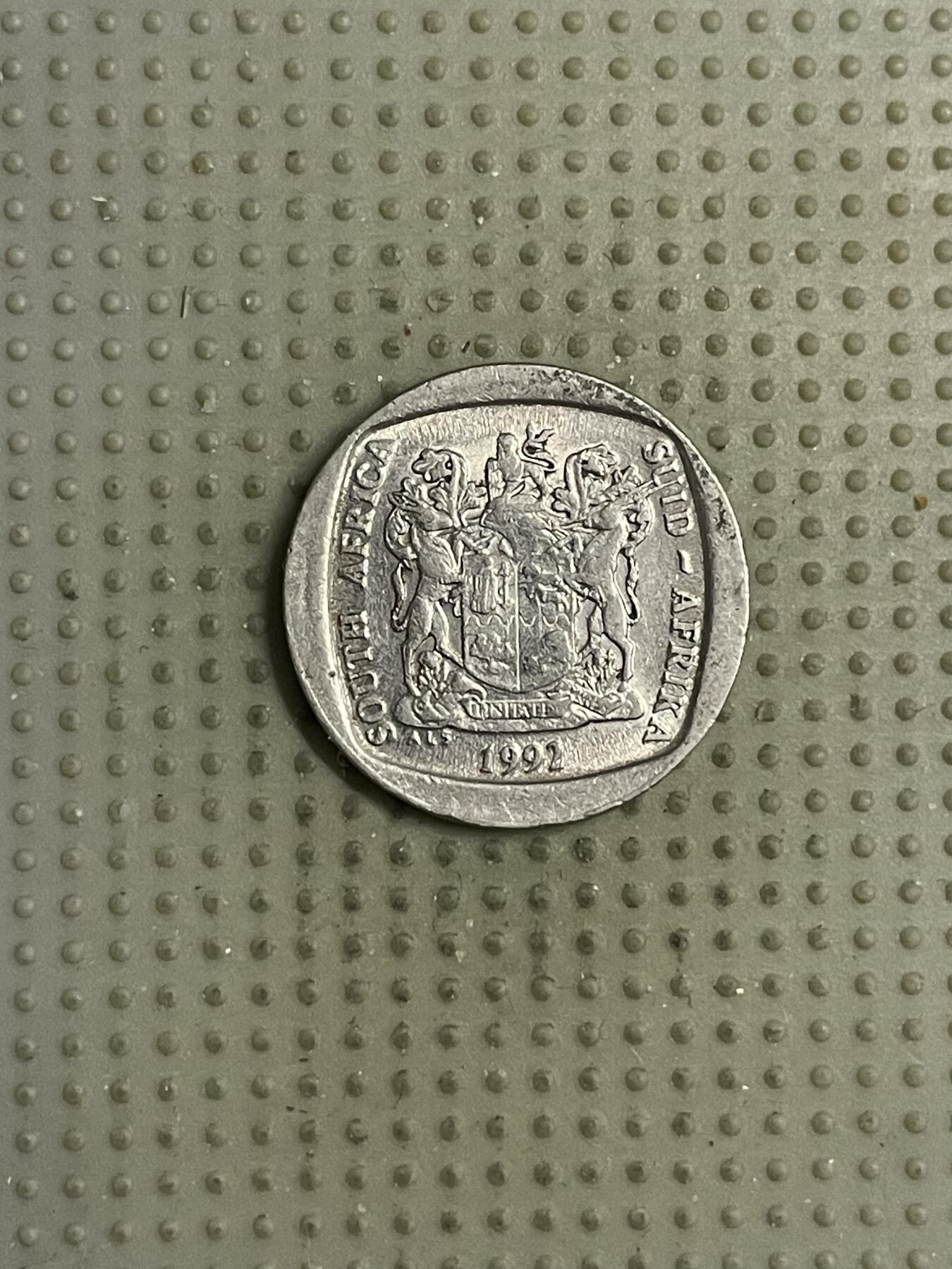 2026年第14场各国散币拍卖（总第164场） 南非1992年1兰特