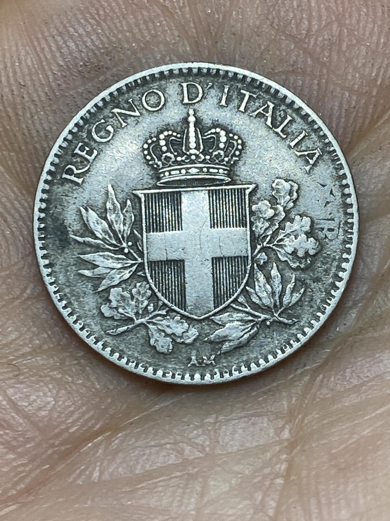 2026年第十场(总第一百七十九场）外国好品散币场(免佣金) 意大利王国1918年20分(维托里奥·埃马努埃莱三世第一套，首发年仅发行3年)