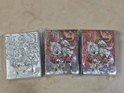 夜之极第三十八期 （1月17日周六晚9点截拍，欢迎竞拍） - 齐卡文化 张建东水浒 2弹各51张套 线/墨/彩 粗闪