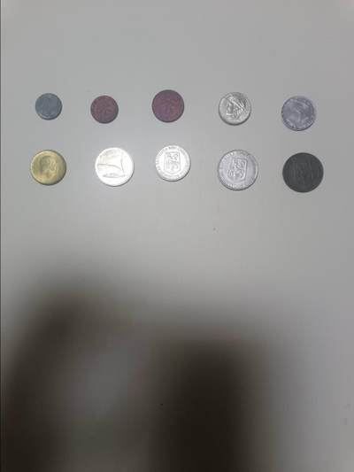 【20260120】非全新纸币和硬币第327场 - 欧洲国家10枚硬币