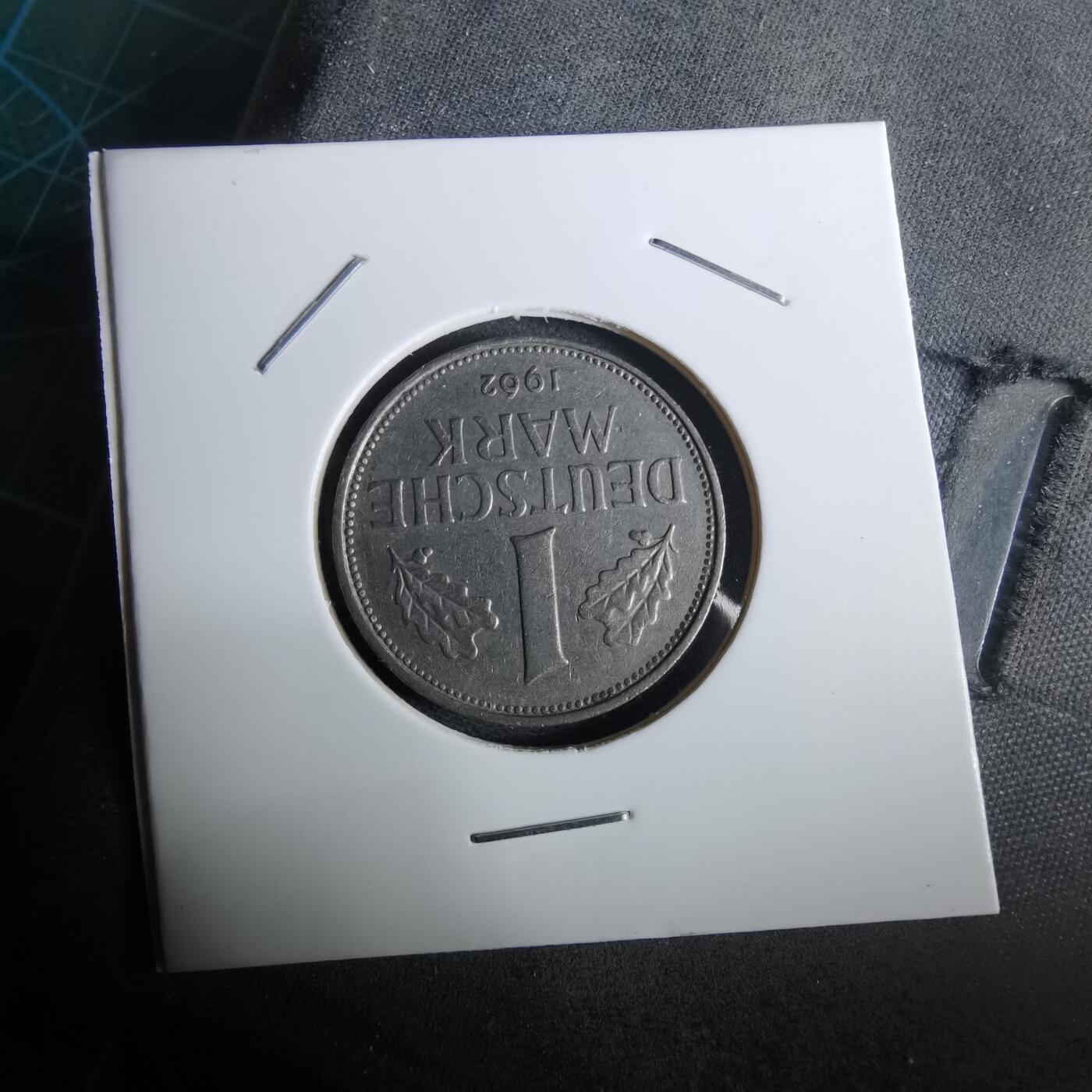 沼泽如烟--第965场 德国1962年1马克