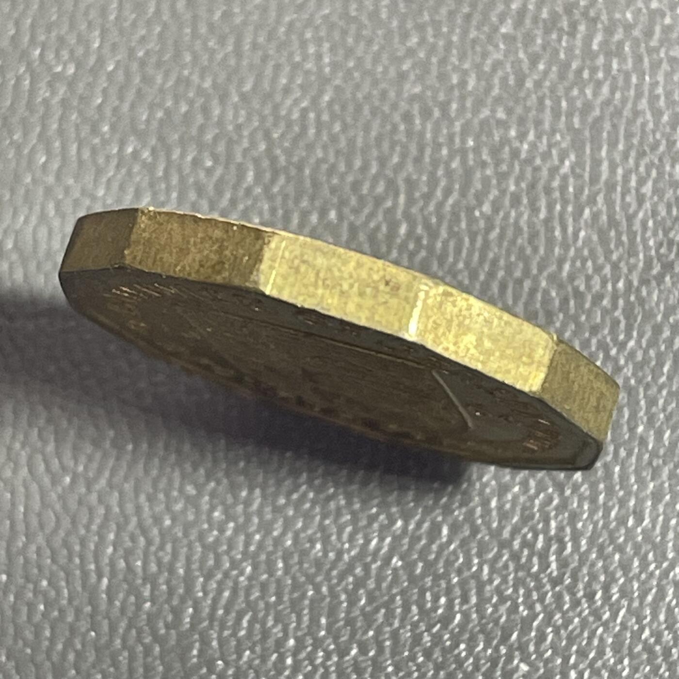 回流0120 全新 英属泽西岛1964年1/4先令铜币