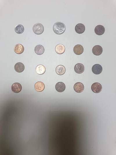 【20260120】非全新纸币和硬币第327场 - 加拿大20枚硬币