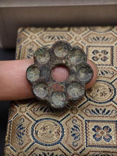 108期新疆红钱粟特钱币丝路钱币专场 - 7-8世纪碎叶城藕芯钱