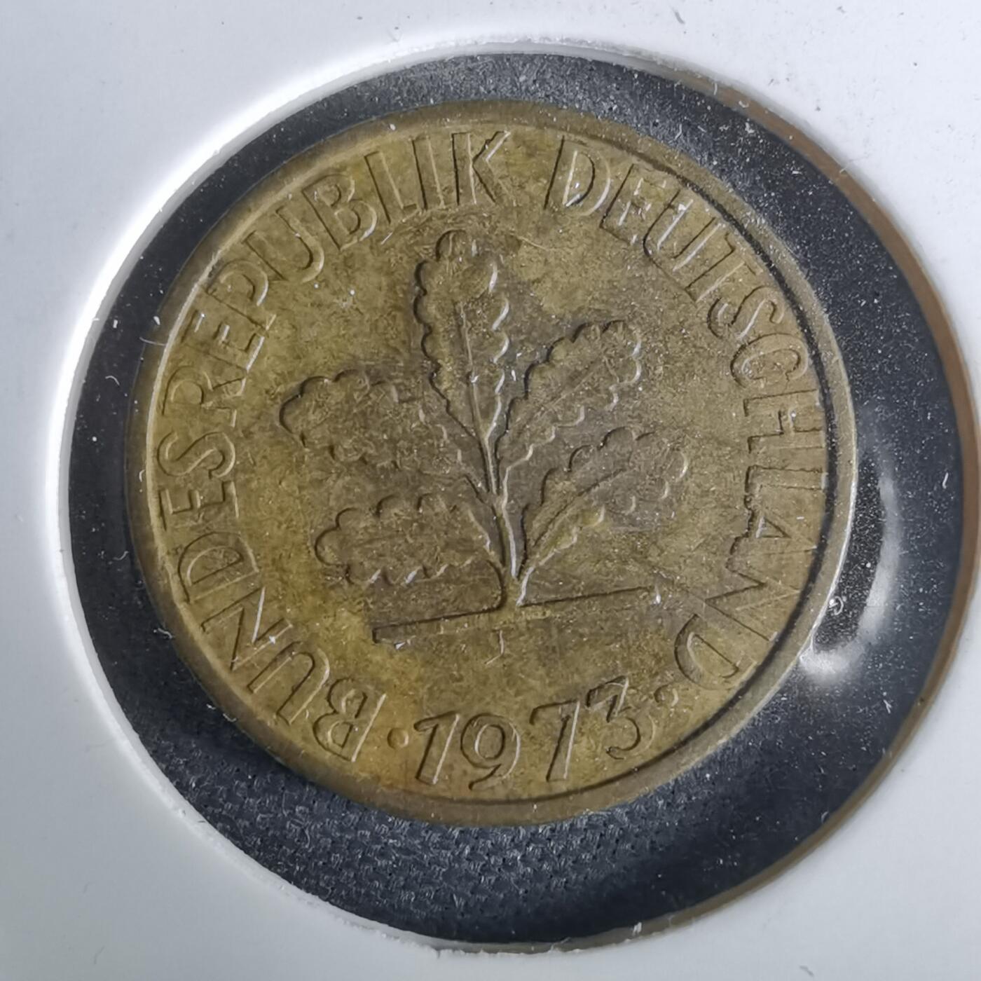 沼泽如烟--第965场 德国1973年5芬尼