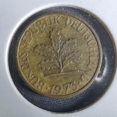 沼泽如烟--第965场 - 德国1973年5芬尼