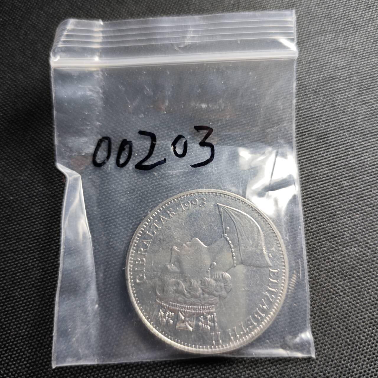 KK钱币收藏小铺  第400期  百期特拍（四拍之四）2月预留时间 周末发货   1993直布罗陀1克朗纪念币 彼得兔系列