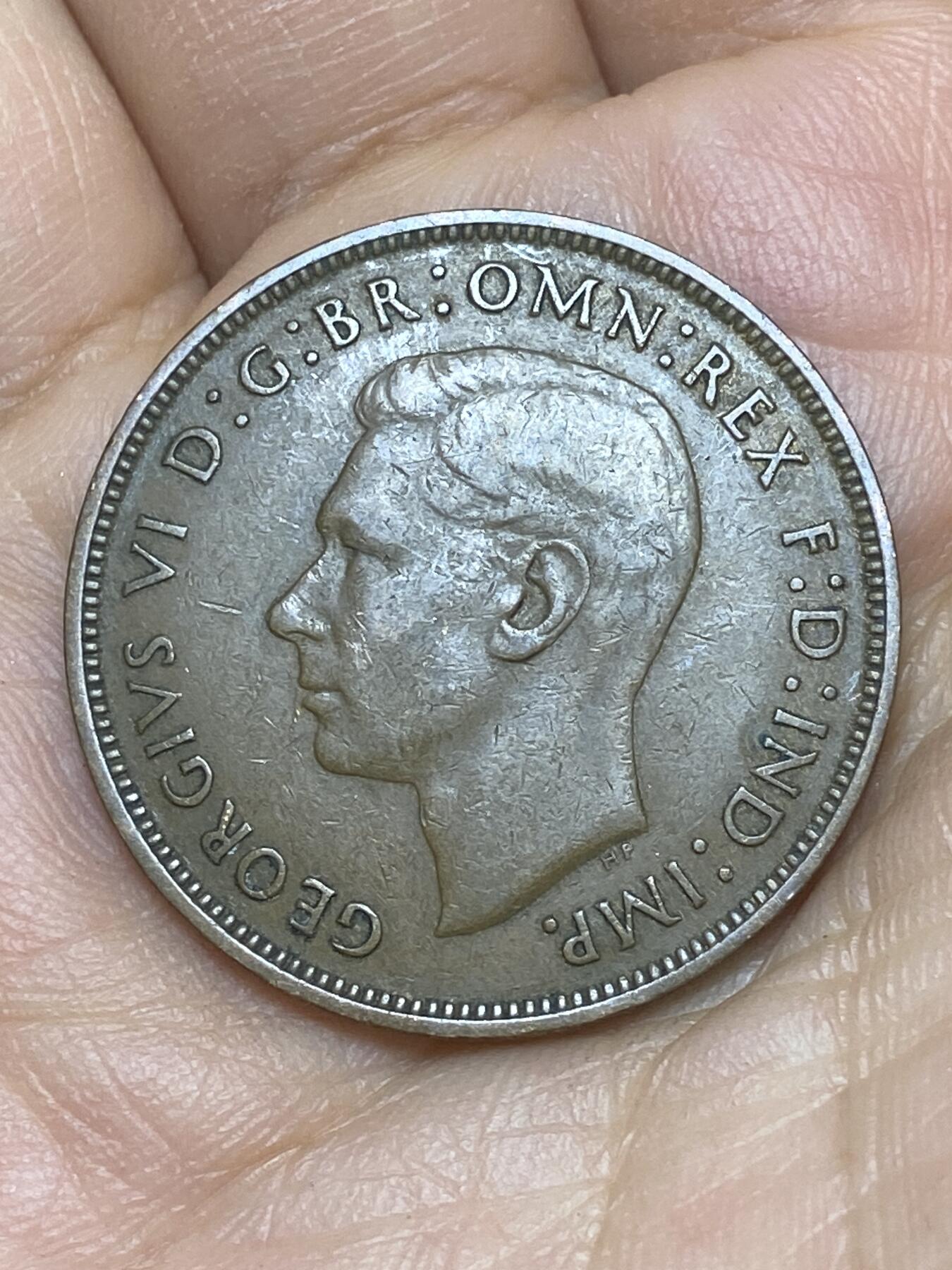 2026年第十场(总第一百七十九场）外国好品散币场(免佣金) 英国🇬🇧1946年1便士(乔治六世第一版)