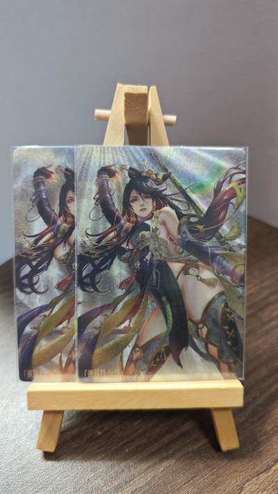 玉楼春卡牌第一期 - 粗闪 卡玩帕克 水浒姬 杜迁 双人物