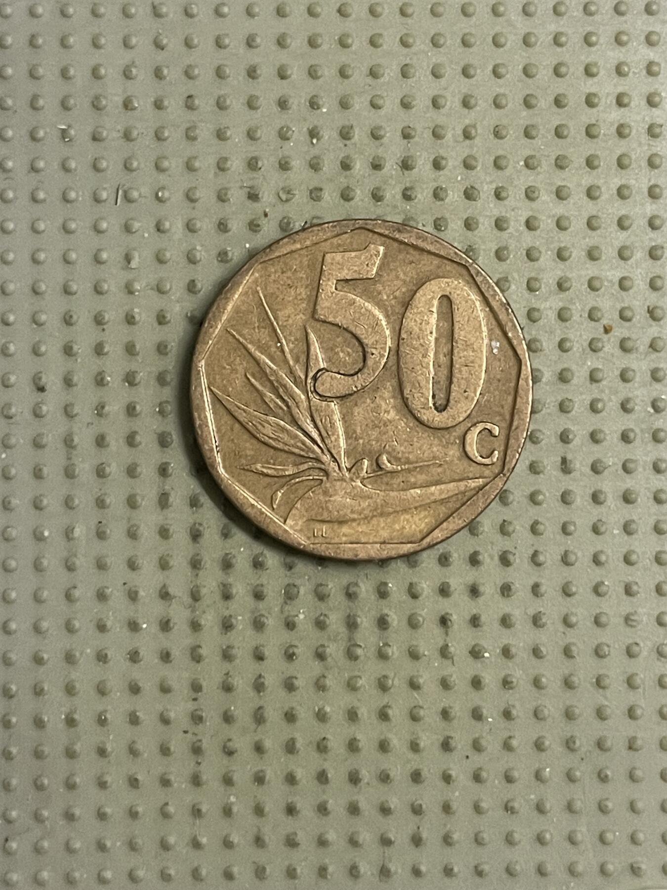 2026年第14场各国散币拍卖（总第164场） 南非2008年50分