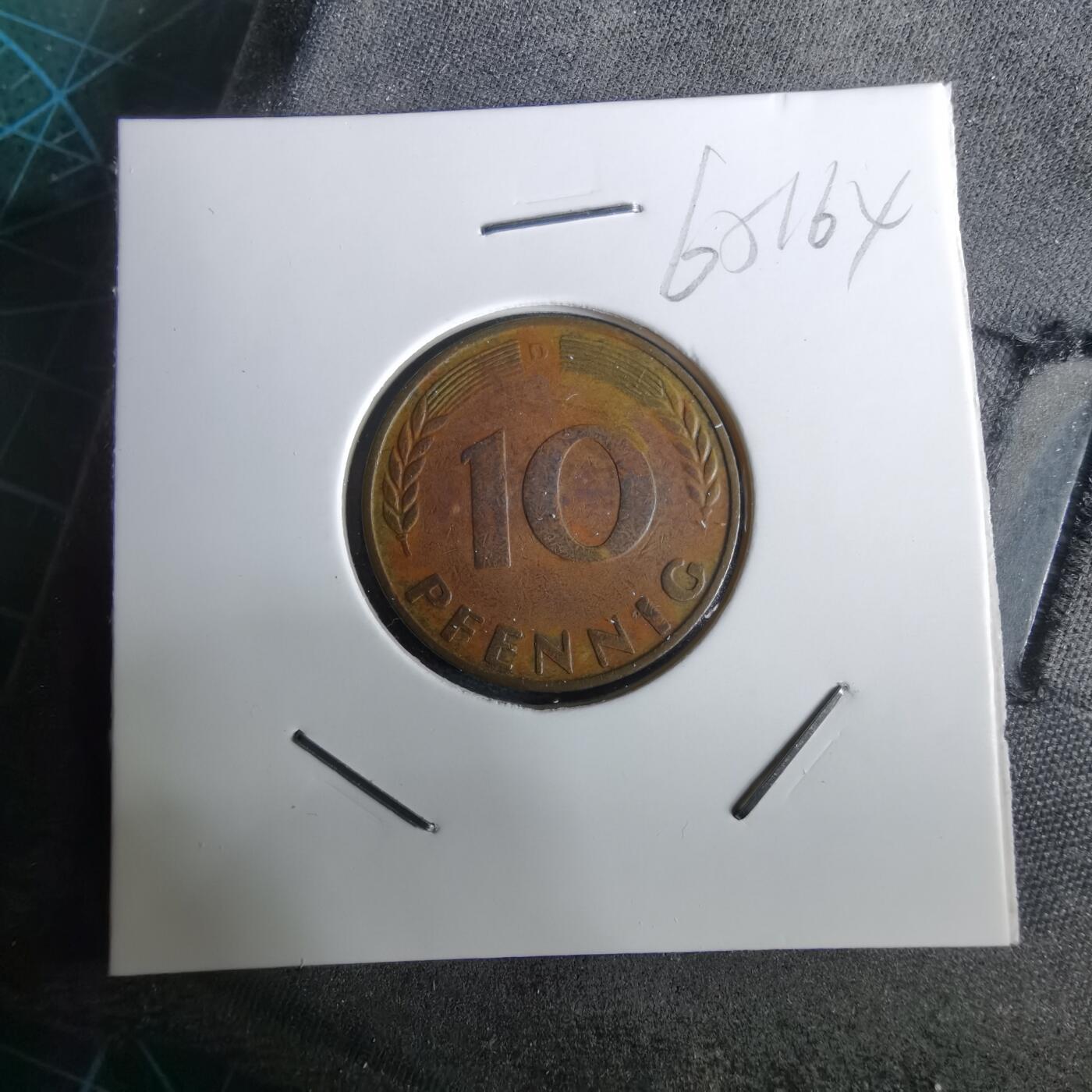 沼泽如烟--第965场 德国1950年10芬尼