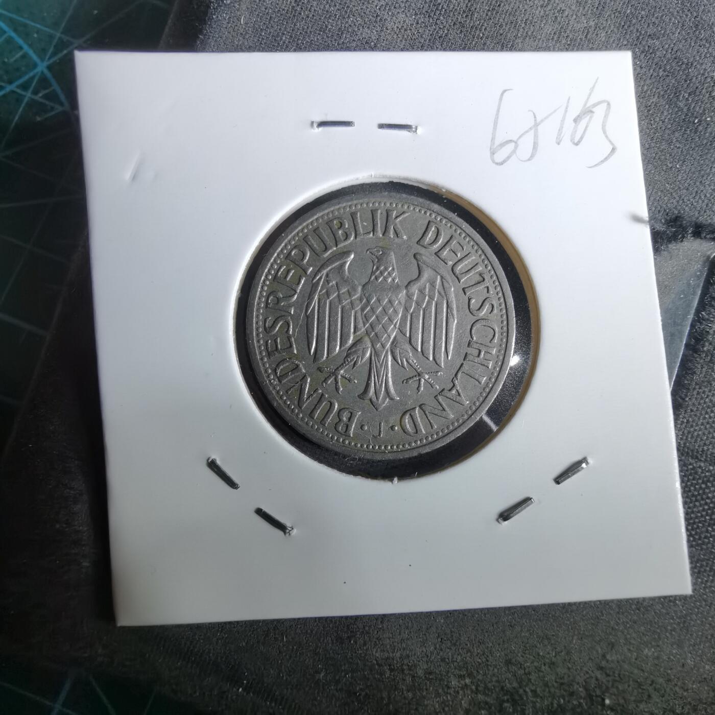 沼泽如烟--第965场 德国1962年1马克