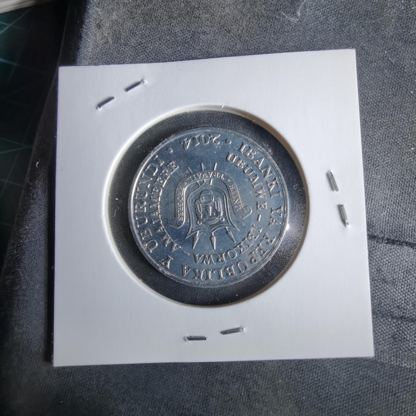 沼泽如烟--第963场 布隆迪2014年5法郎