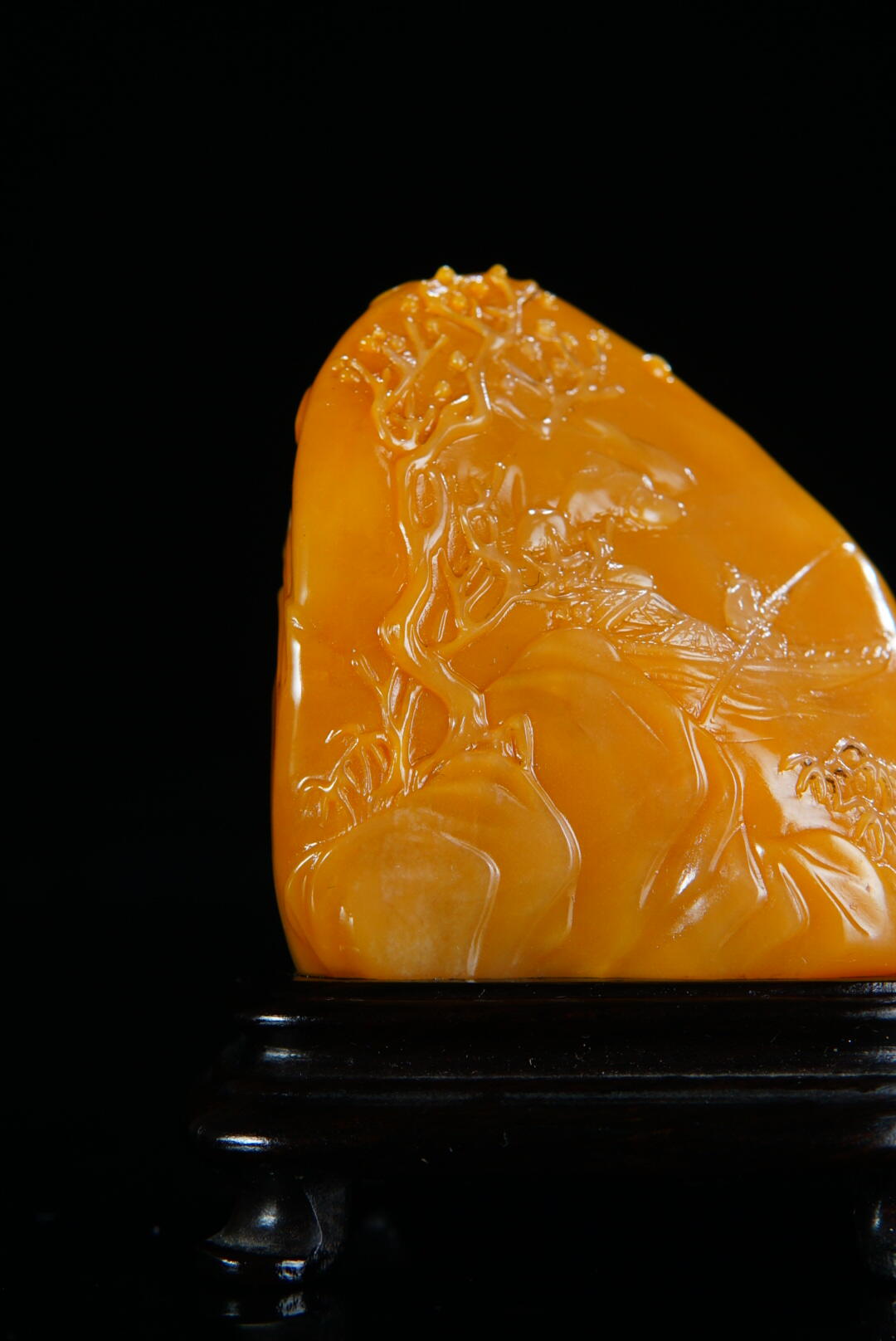 方寸藏珍·寿山田黄印章专场（二） 寿山田黄石《春江水暖》摆件